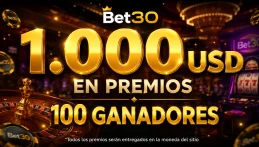 BET30 bono de bienvenida
