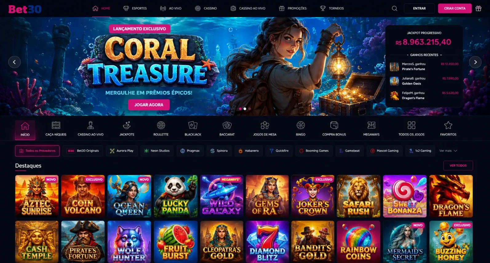 BET30 casino online