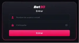 BET30 registrarse